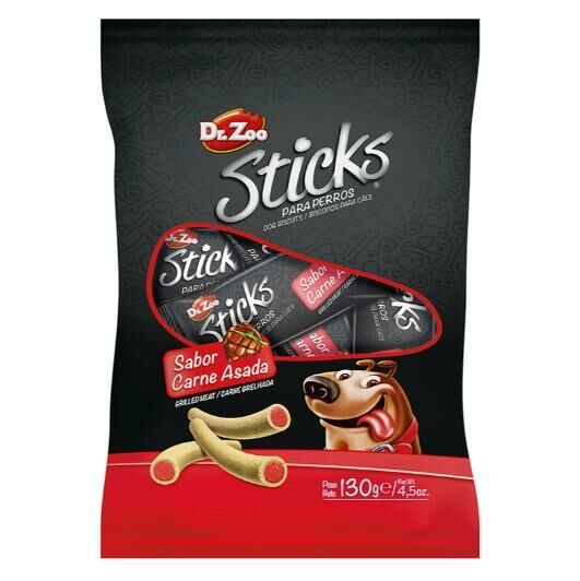 Mini Sticks Izgara Etli Köpek Ödülü  130 Gr