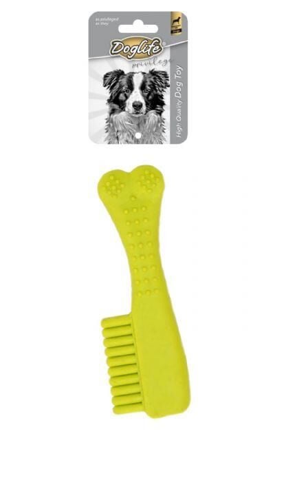 Doglife Kauçuk Fırça Köpek Diş Kaşıma Oyuncağı 15 cm