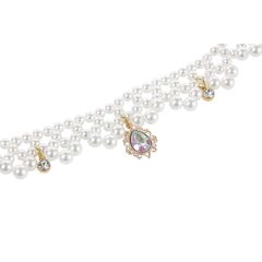 M-PETS GLAM PRESTİGE AKSESUAR WHİTE JEWEL (L)
