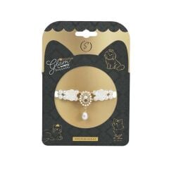 M-PETS GLAM PRESTİGE AKSESUAR WHİTE ROSES (S)