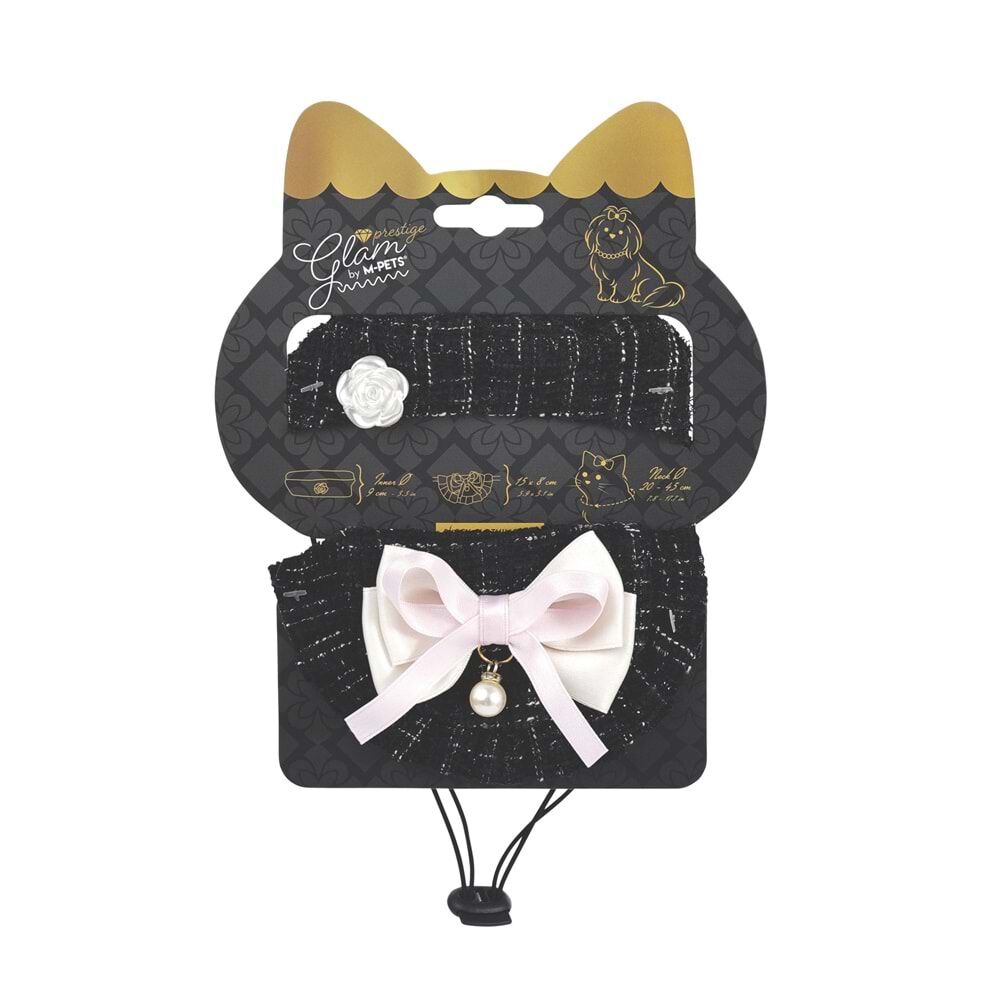 M-PETS GLAM PRESTİGE AKSESUAR CLOTHİNG SET BLACK