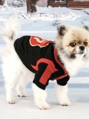 PUPPIA Route 77 Knit Cardigan/BLACK/XL Siyah Örgü kazak Xlarge