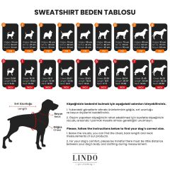 Lindodogs Mountains Pembe Köpek Sweatshirt (Küçük & Orta Irk)