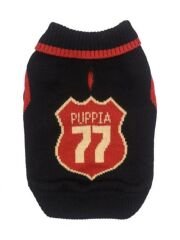 PUPPIA Route 77 Knit Cardigan/BLACK/S Siyah Örgü kazak Small