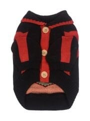 PUPPIA Route 77 Knit Cardigan/BLACK/S