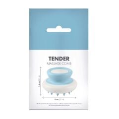 10121899 M-PETS TENDER DİKEN UCLU MASAJ FIRÇASI BLUE