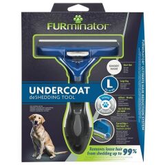Furminator Köpek Tarağı - Kısa Tüylü Büyük Irk Köpekler için - L