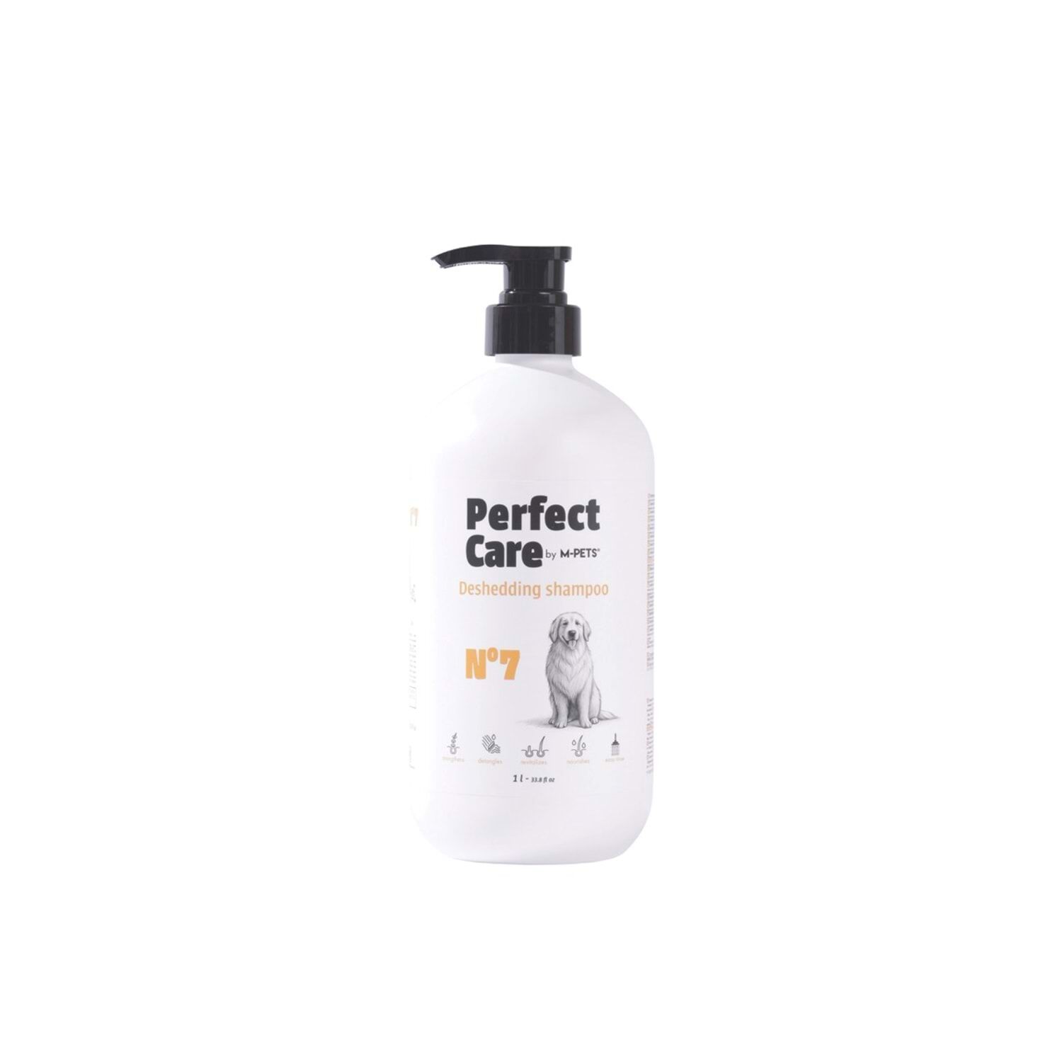 10172899 M-PETS PERFECT CARE NO.7 TÜY DÖKÜLMESİNE KARŞI KÖPEK ŞAMPUANI 1L
