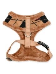 PUPPIA JADEN HARNESS A/BEIGE/L