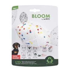 M-PETS BLOOM MİNİ RUGBY PARÇALANMAZ RUGBY TOPU RED:/WHİTE