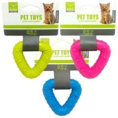 Nunbell Plastik Dişlik 7,5 CM Üçgen Köpek Oyuncak
