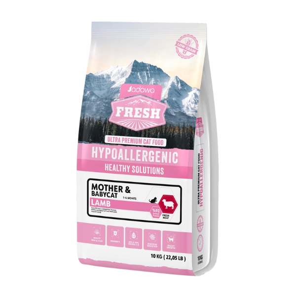 FRESH KUZULU ANNE VE YAVRU KEDİ MAMASI 10KG