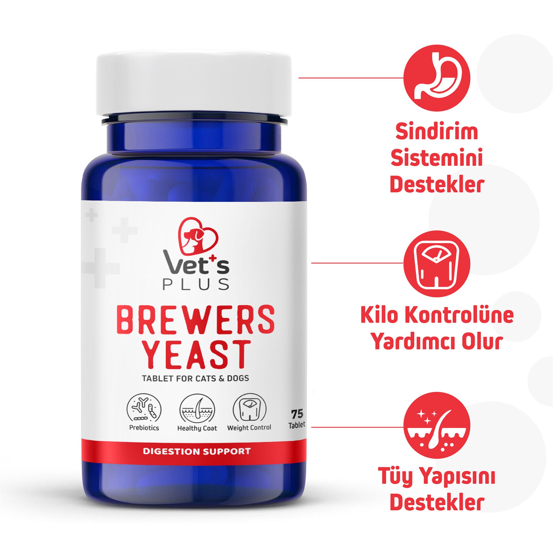 Vet's Plus Brewers Tablet 75li