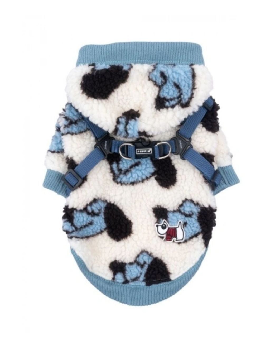 PUPPIA MAX/BLUE/S Mavi Polar Sweathsirt Small