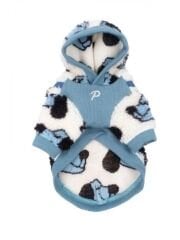 PUPPIA MAX/BLUE/S Mavi Polar Sweathsirt Small