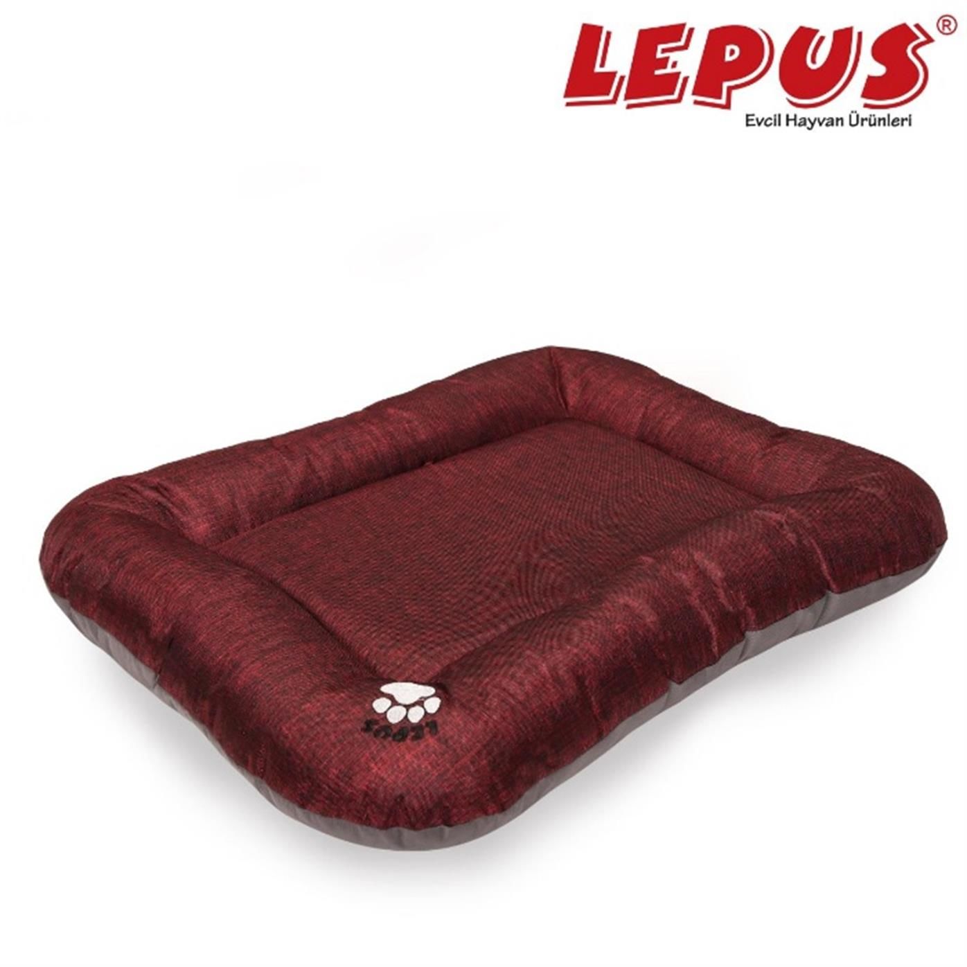 Lepus Basic Dış Mekan Köpek Minderi Medium Bordo