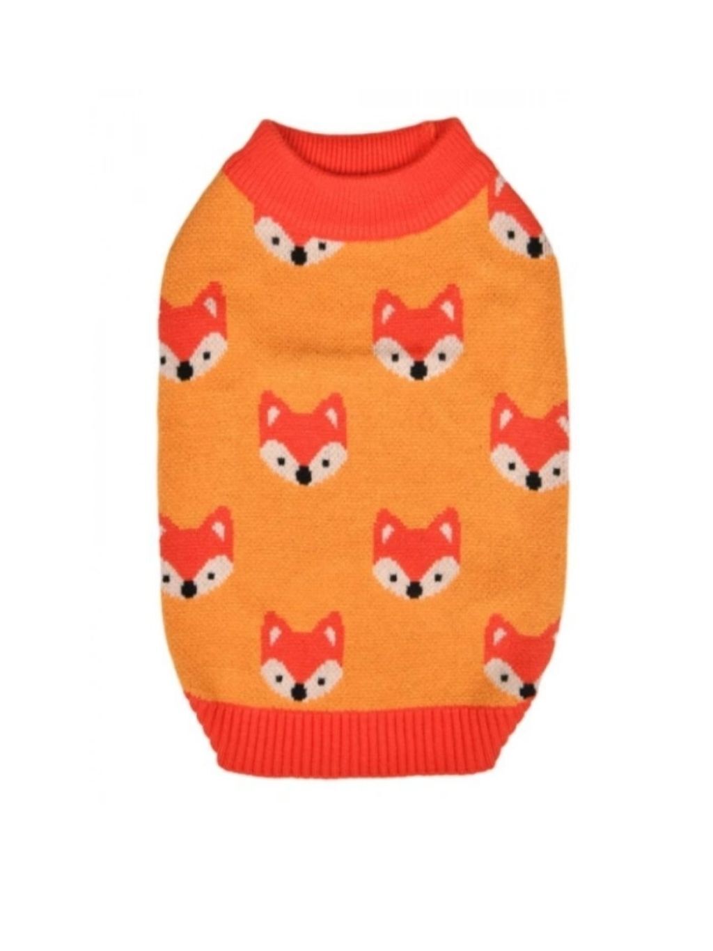 OLCHİ Friends Knit/ORANGE/S Turuncu Örgü Kazak Small