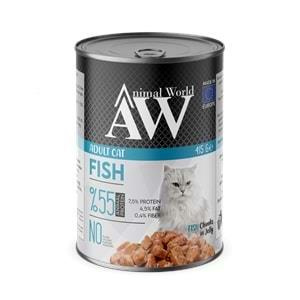 Balıklı Yetişkin Kedi Konserve Maması 415 Gr