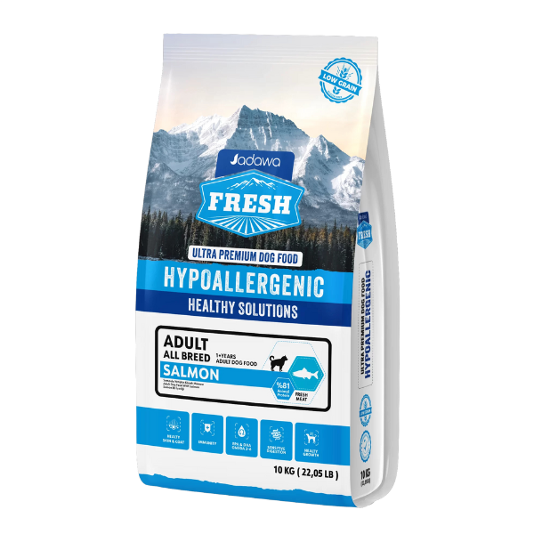 FRESH SOMONLU TÜM IRKLAR İÇİN YETİŞKİN KÖPEK MAMASI 10 KG