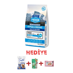 FRESH SOMONLU TÜM IRKLAR İÇİN YETİŞKİN KÖPEK MAMASI 10 KG