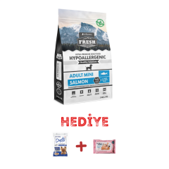 FRESH SOMONLU KÜÇÜK IRK YETİŞKİN KÖPEK MAMASI 2 KG