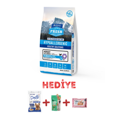 FRESH TAVŞAN&HİNDİ&KABAKLI TÜM IRKLAR KÖPEK MAMASI 10 KG