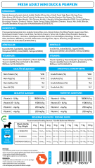 FRESH ÖRDEK&KABAK KÜÇÜK IRK YETİŞKİN KÖPEK MAMASI 10KG