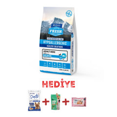 FRESH SOMONLU KÜÇÜK IRK YETİŞKİN KÖPEK MAMASI 10 KG