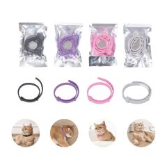 M-PETS KEEP CALM CALMİNG SAKİNLEŞTİCİ KEDİ TASMASI 4LÜ MİX COLOR