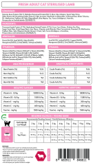 FRESH KUZULU YETİŞKİN KISIR KEDİ MAMASI 10KG