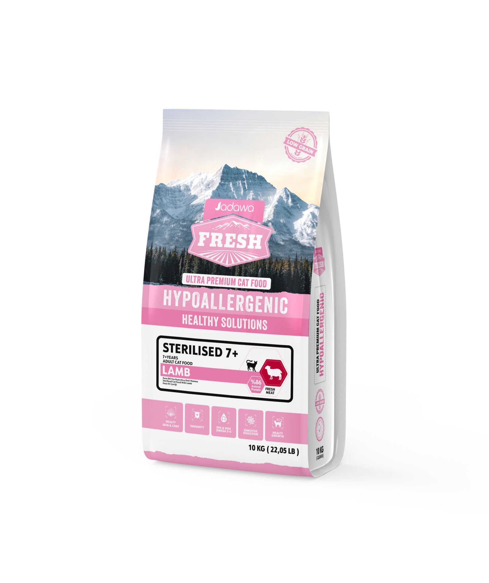 FRESH KUZULU YETİŞKİN KISIR KEDİ MAMASI 10KG