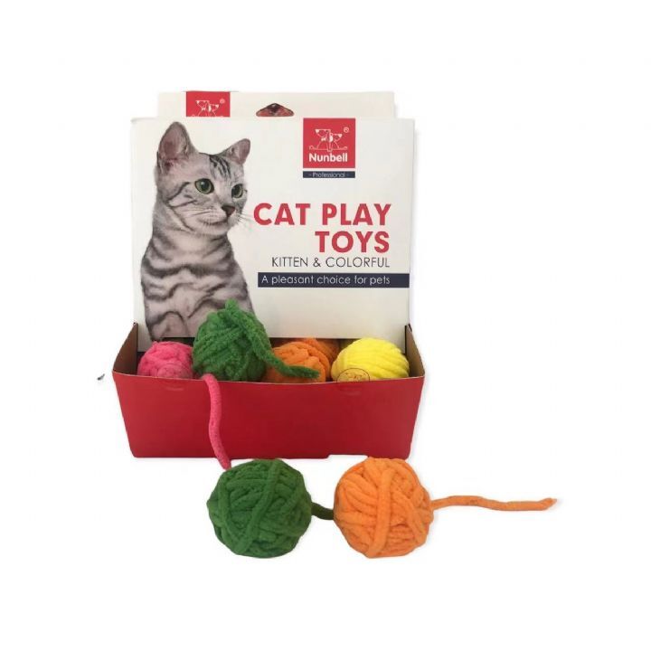 Nunbell Kedi Oyuncağı: Kuyruklu Top