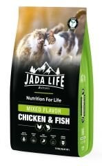 JADA LIFE TAVUK&BALIK YETİŞKİN KEDİ MAMASI 12KG