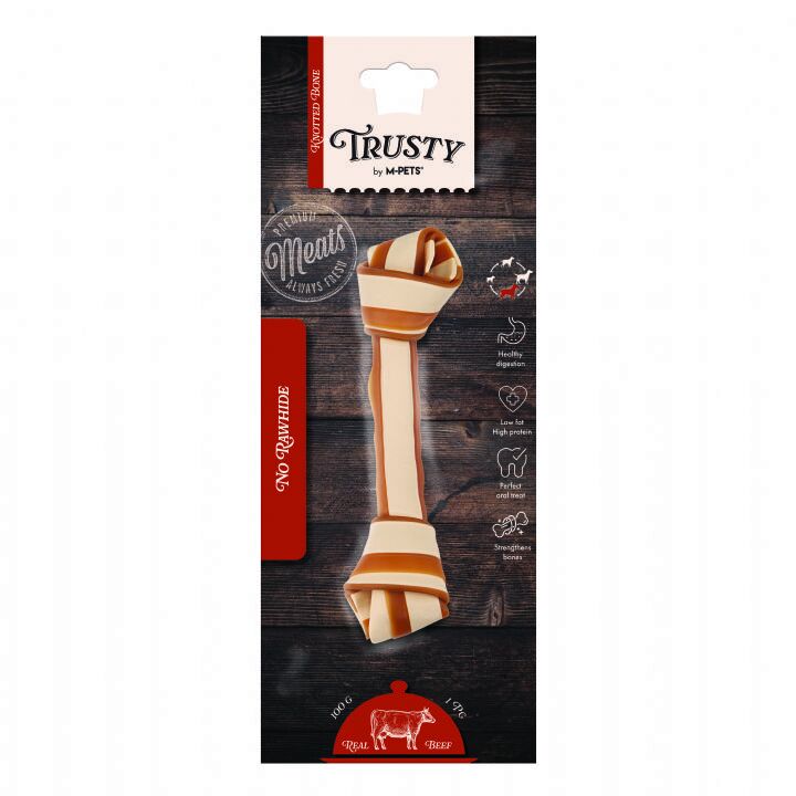 M-PETS TRUSTY BEEF TATLI PATATESLİ ÖDÜL 100GR/20,3CM