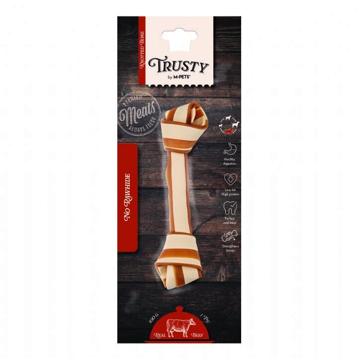 M-PETS Trusty Beef Tatlı Patatesli Köpek Ödül ve Çiğneme Ürünü 100 g / 20,3 cm