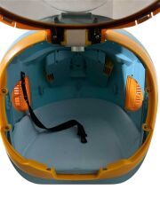 EWOX KEDİ KÖPEK ARABASI PUSET ASTRONOT FANLI MAVİ