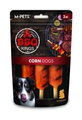M-PETS BBQ Kings Corn Dogs Chicken Köpek Ödül Maması 90 g