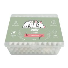 M-PETS DAILY KULAK BURUN GÖZYAŞI TEMİZLME PAMUĞU