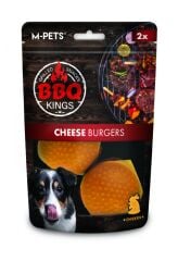 M-PETS BBQ Kings Cheese Burgers Chicken Köpek Ödül Maması 130 g