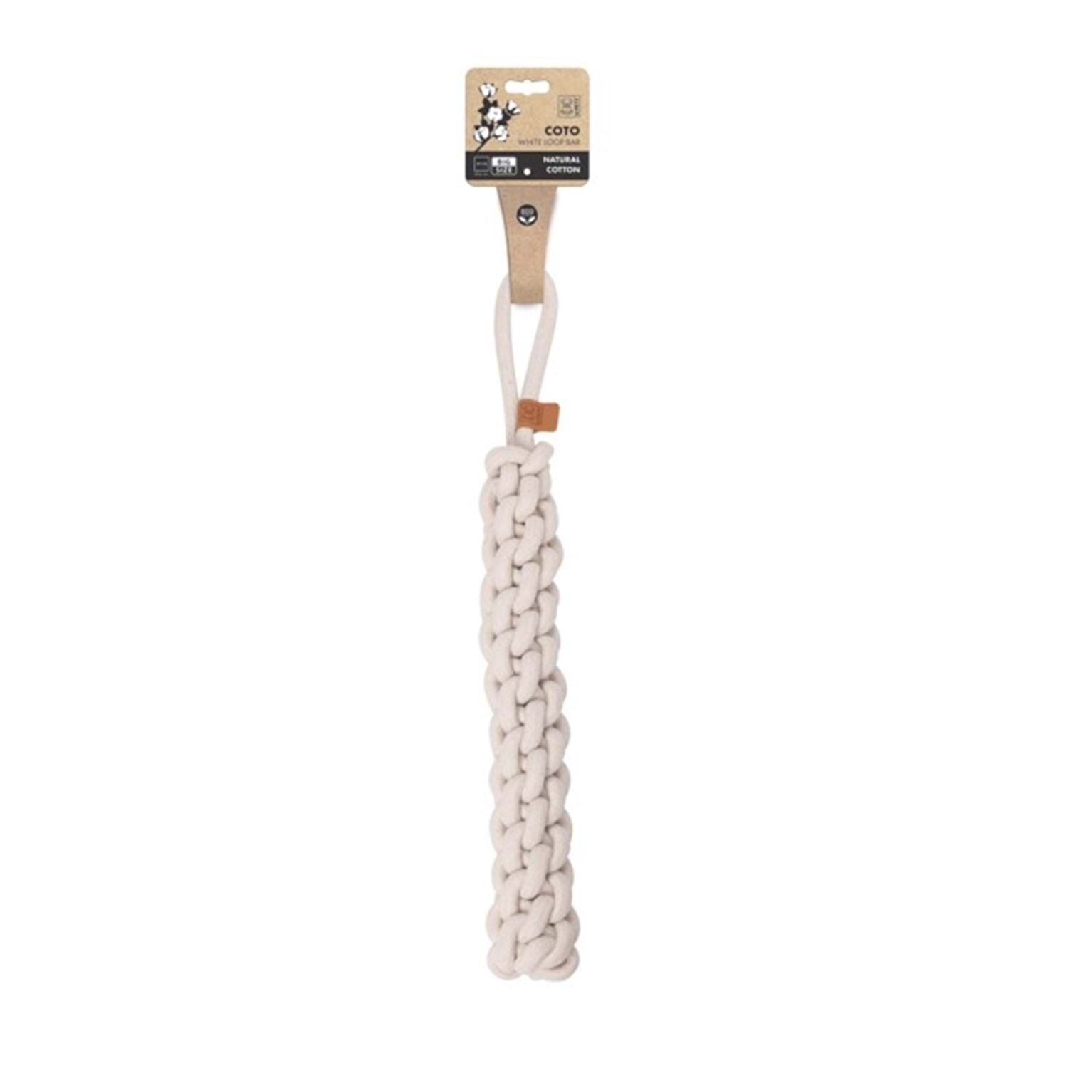 M-PETS COTO WHITE LOOP BAR 67CM ÖRGÜ OYUNCAK