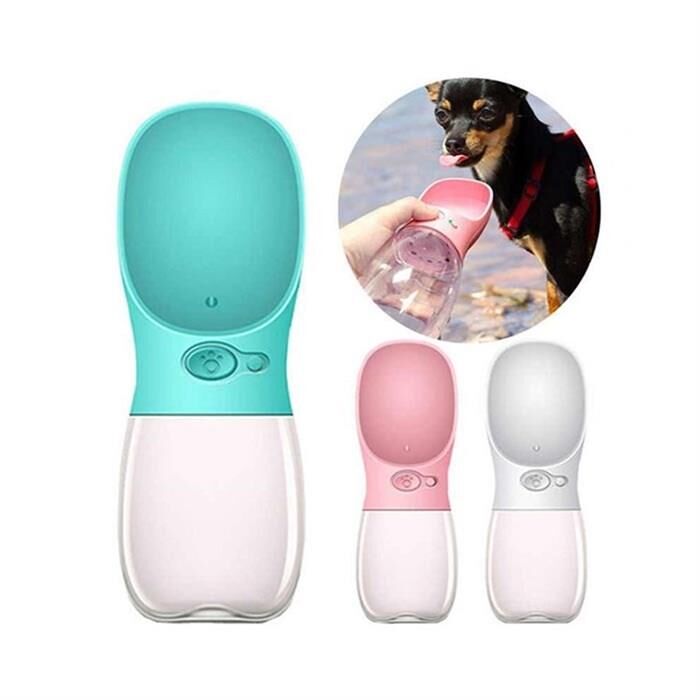 Nunbell Taşınabilir Kedi ve Köpek Seyahat Suluğu 350 ml