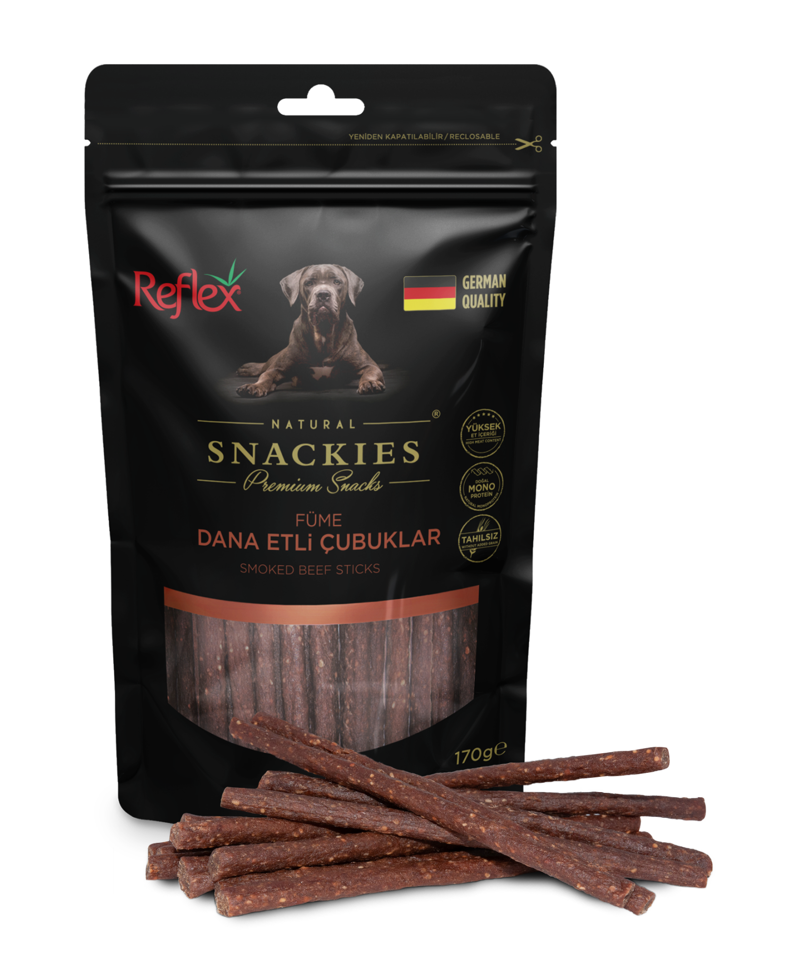 Snackies Füme Dana Etli Çubuklar 170 gr