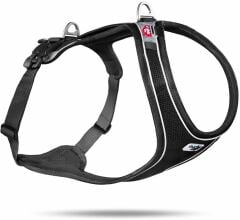 Curli Belka Comfort Harness Köpek Göğüs Tasması Siyah (XS)