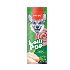WANPY KÖPEKLER İÇİN DONDURULARAK KURUTULMUŞ LOLİPOP - YABAN MERSİNLİ