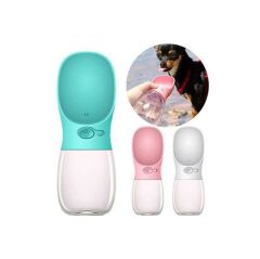 Taşınabilir Kedi Köpek Seyahat Suluğu 550 ml
