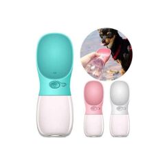 Taşınabilir Kedi Köpek Seyahat Suluğu 550 ml