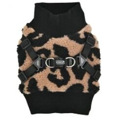 PUPPIA SERVAL HARNESS J/BEIGE/XL