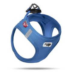 Curli Vest Harness Air-Mesh Köpek Göğüs Tasması – Mavi, XL