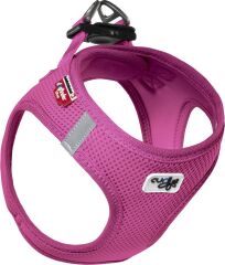 Curli Vest Harness Air-Mesh Köpek Göğüs Tasması – Fuşya, 3XS