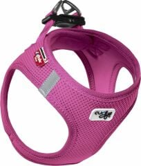 Curli Vest Harness Air-Mesh Köpek Göğüs Tasması – Fuşya, XL